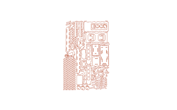 3D 雙龍船