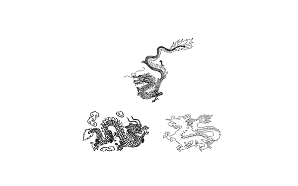 龍圖案 2